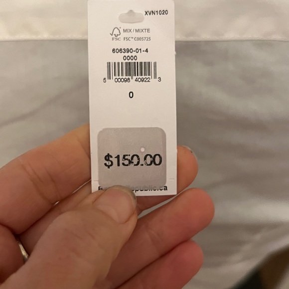 Banana Republic White Corset Blouse sz 0 - Picture 7 of 7